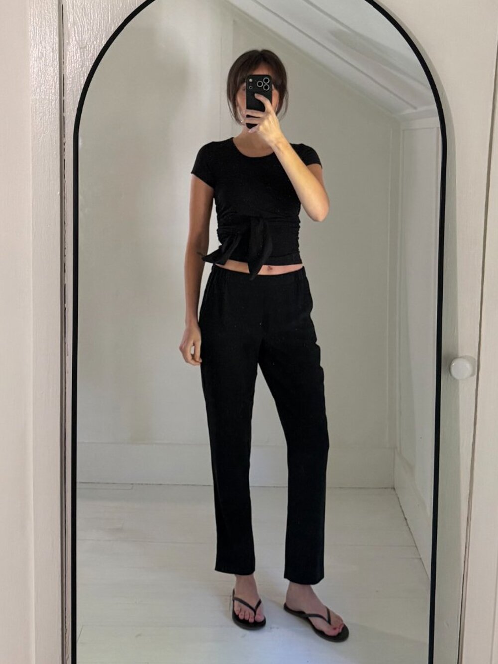 1. State Bedford Straight Leg Trouser Pants Black Size 2 Retail $99